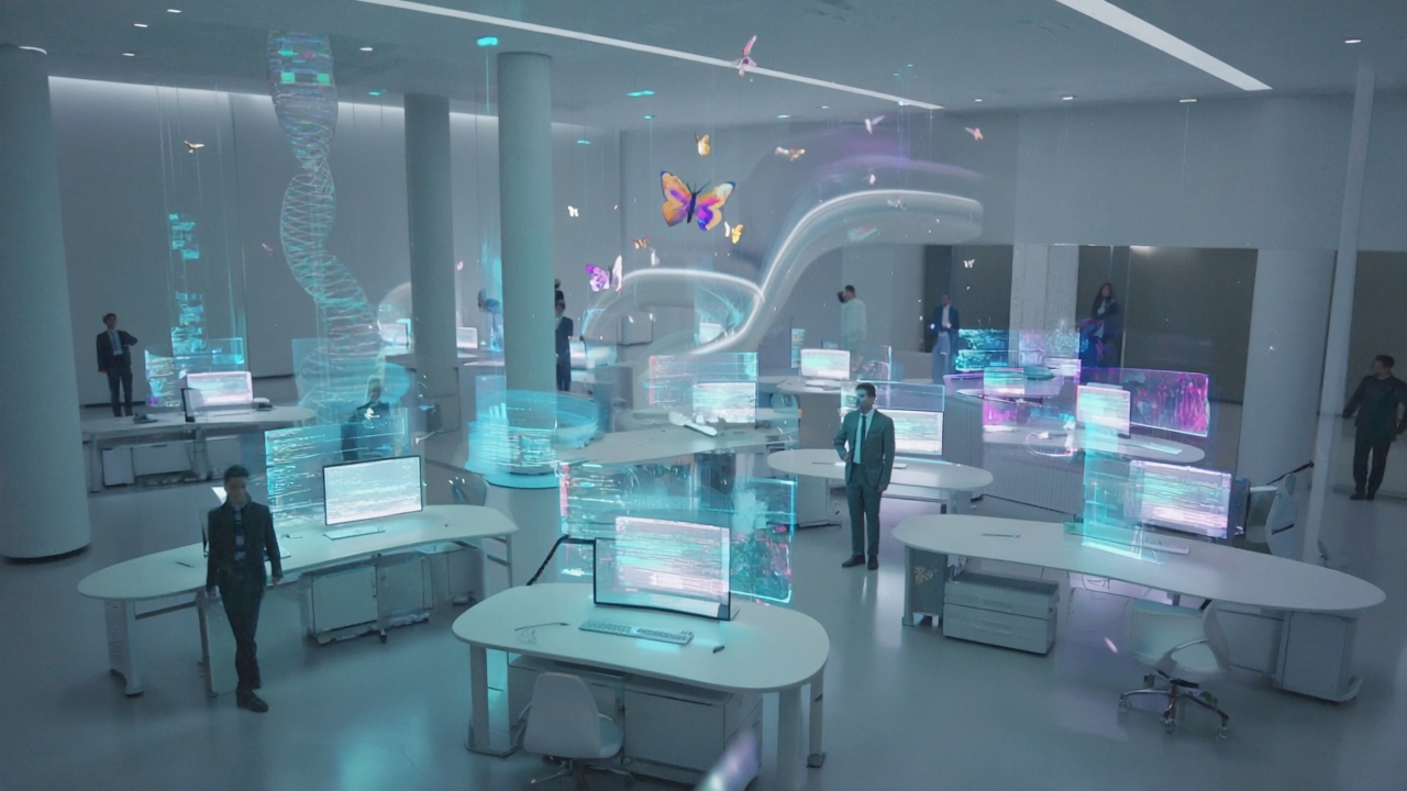 High technology office