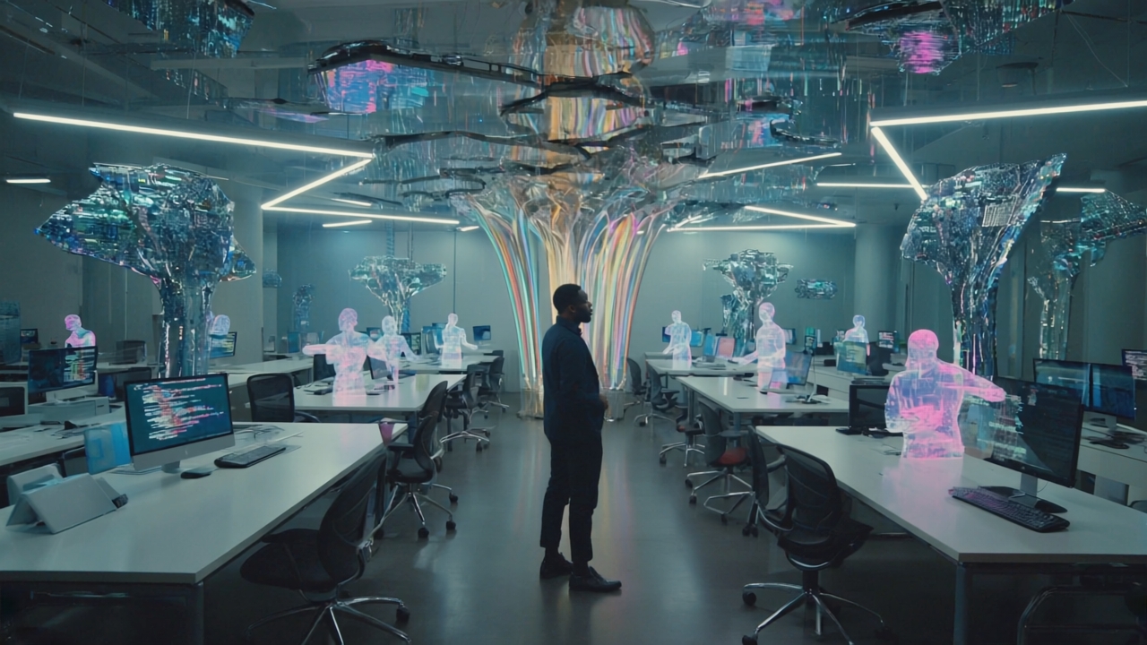 High technology office